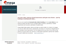 Tablet Screenshot of omegadm.co.uk